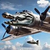 Bombardiro Crocodilo de italian brainrot